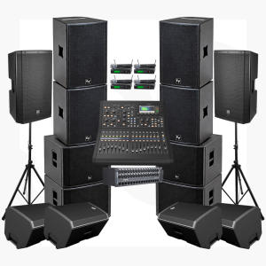 Soundsystem Rental 10.000 Watt
