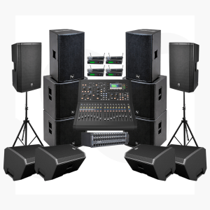 Soundsystem Rental 8.000 Watt