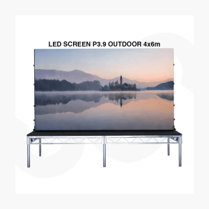 LED Screen P3.9 Outdoor 4x6m